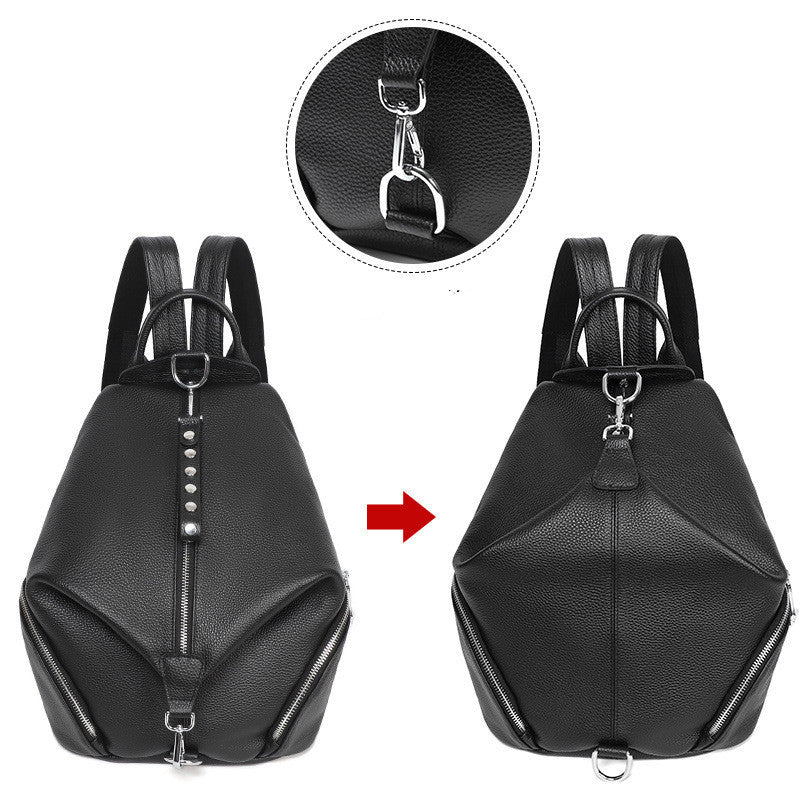 Sac Antivol Femme Cuir Geneva - Paris Aura