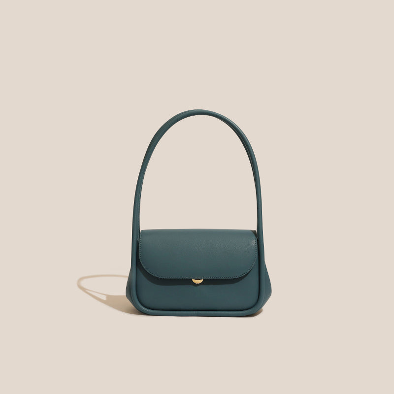 Noémie – Sac Épaule Design Minimaliste en Cuir Véritable - Paris Aura
