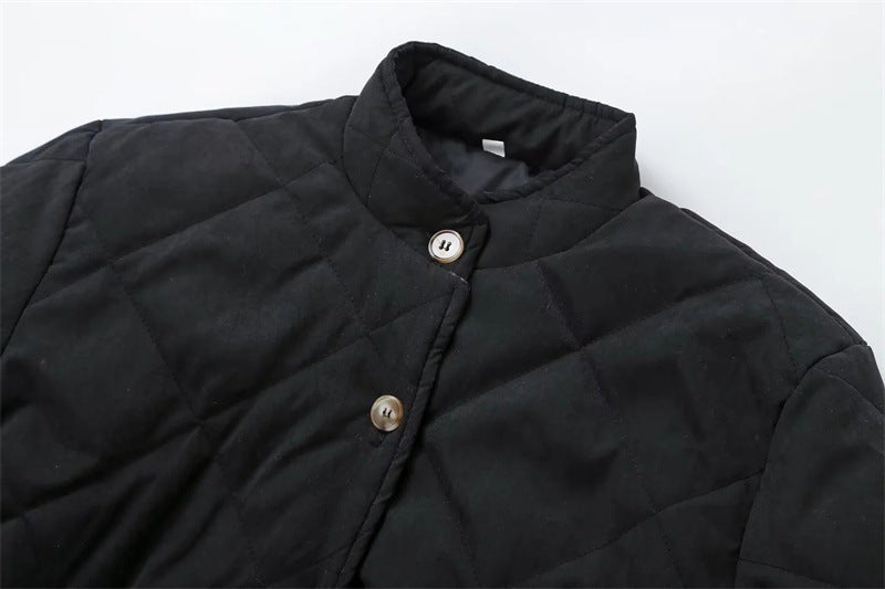 Manteau Femme Boutonné – Style Décontracté et Élégant