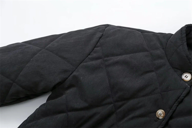 Manteau Femme Boutonné – Style Décontracté et Élégant