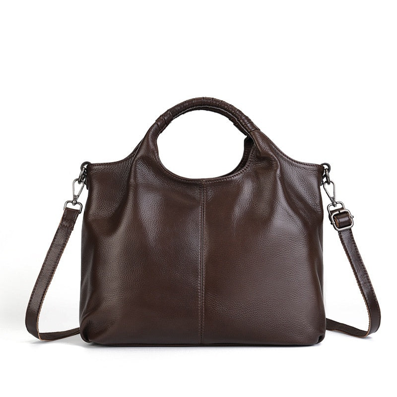 Sac Tote Vintage Femme – Cuir Véritable Haut de Gamme - Paris Aura