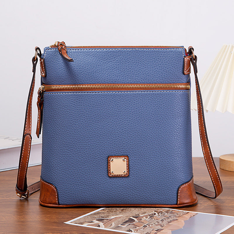 Clémence – Sac Bandoulière Effet Cuir Grainé Vintage - Paris Aura