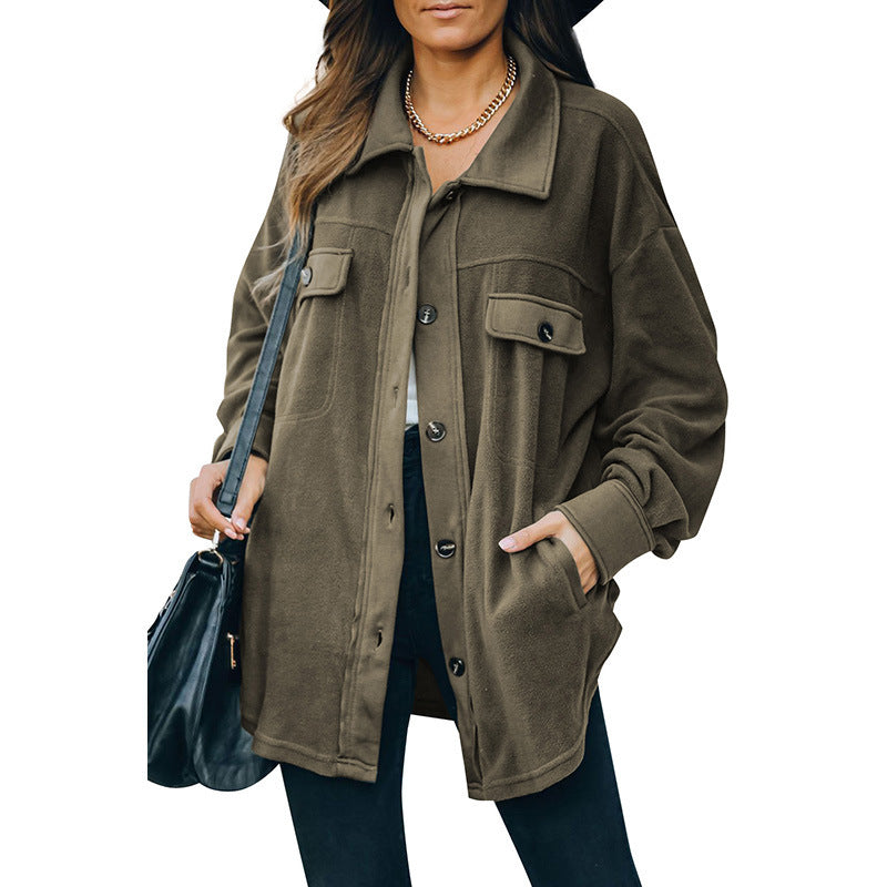Veste cardigan en polaire à nouveau revers - Paris Aura