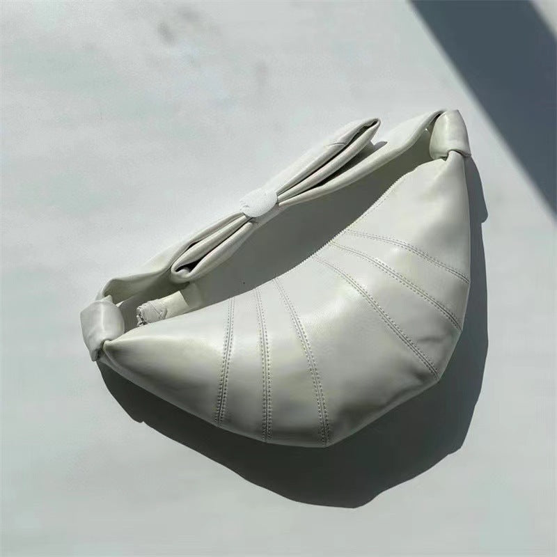 Sac Dumpling en Cuir Véritable – Élégance Urbaine & Raffinée - Paris Aura