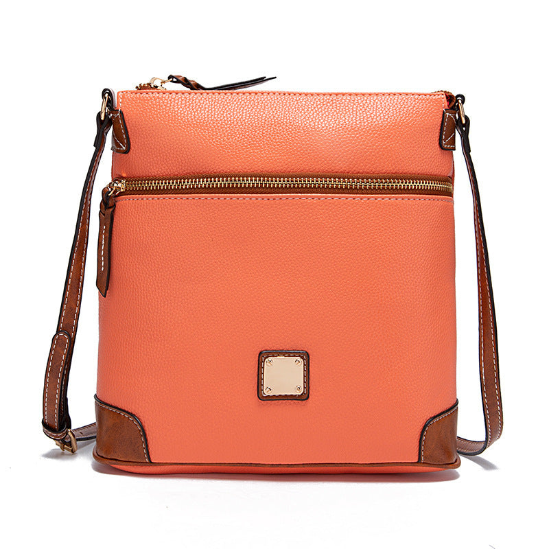 Clémence – Sac Bandoulière Effet Cuir Grainé Vintage - Paris Aura