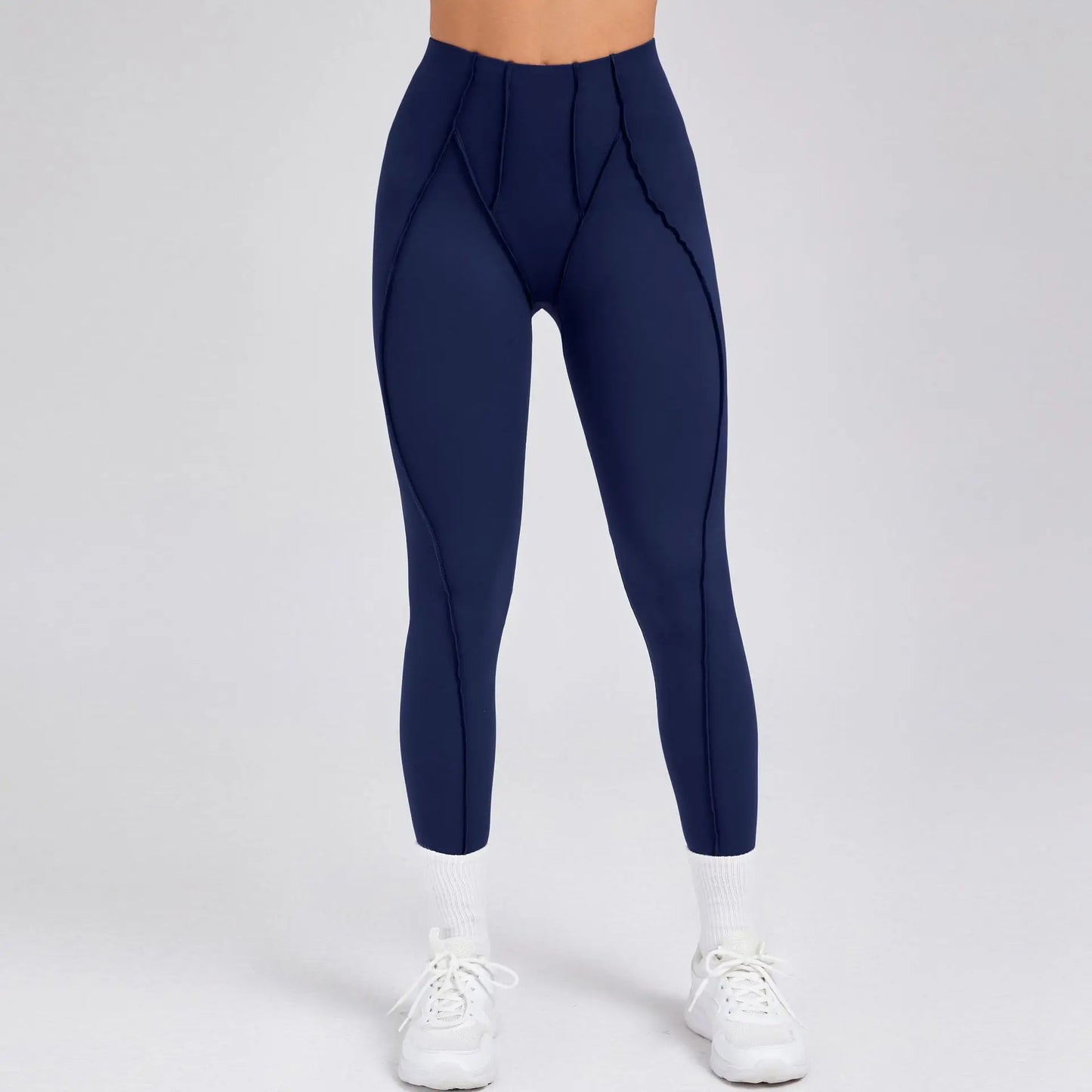 Legging Sculptant Design Couture – Galbe et Élégance pour Tous Tes Mouvements - Paris Aura
