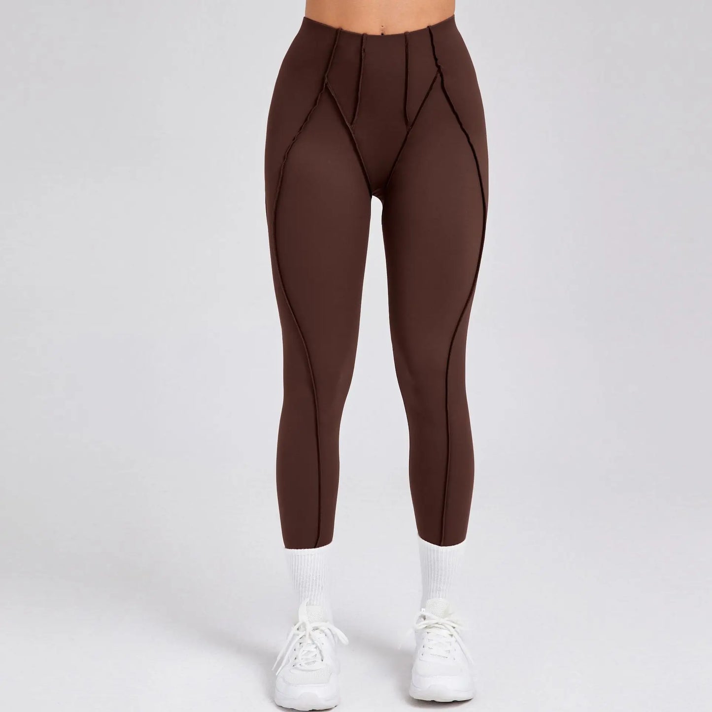 Legging Sculptant Design Couture – Galbe et Élégance pour Tous Tes Mouvements - Paris Aura
