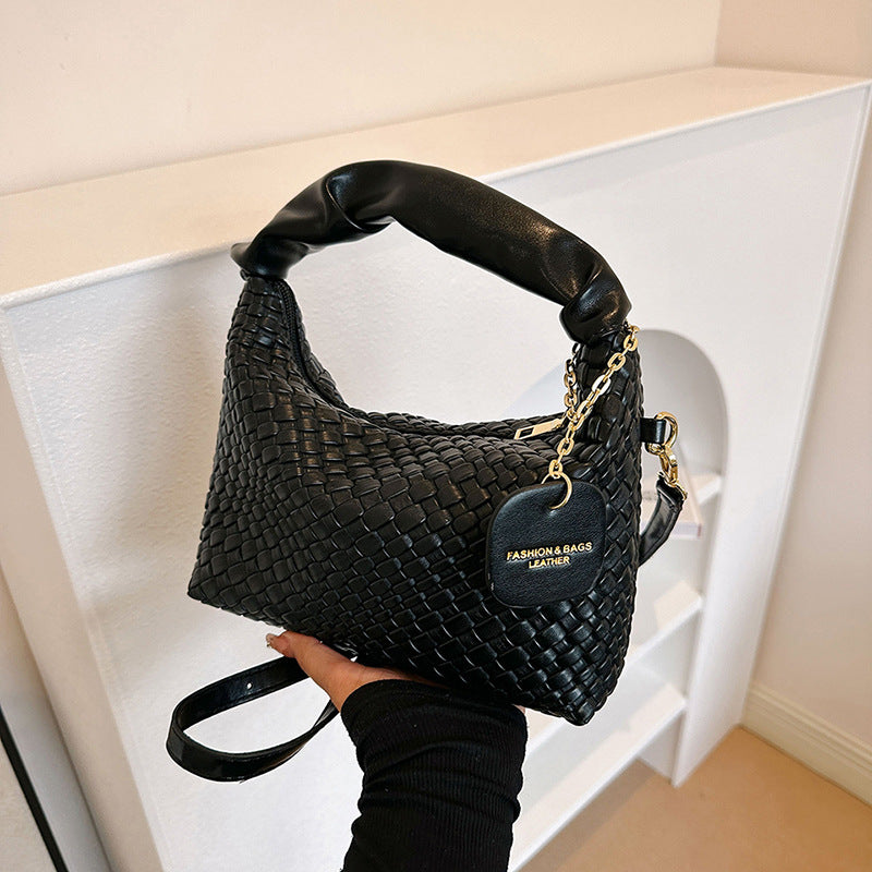 Esther – Sac Bandoulière Tressé Élégance Urbaine - Paris Aura