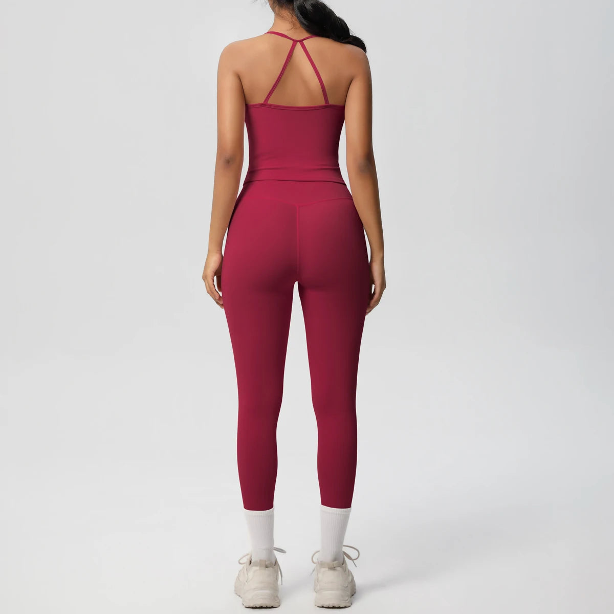 Haut Yoga Dos Croisé – Gainant & Respirant - Paris Aura