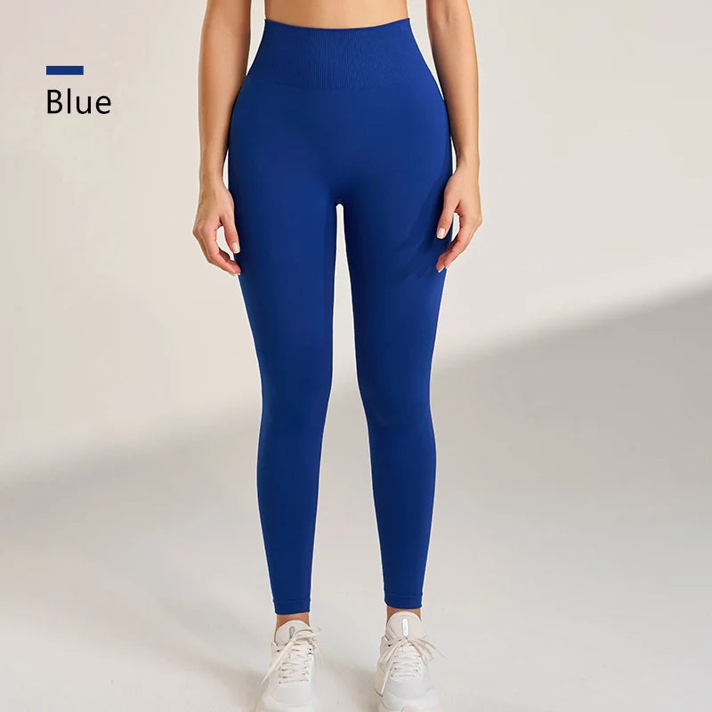 Legging Sculptant Taille Haute Seamless – Effet Peach Booty & Confort Total - Paris Aura