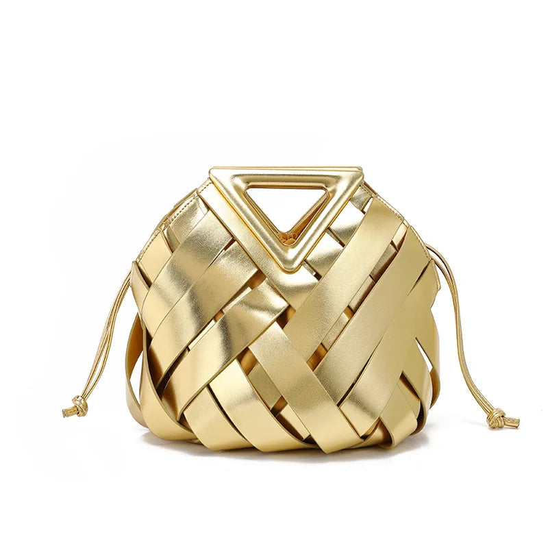 Sac Tressé Hollow PU – L’alliance du style et de la légèreté