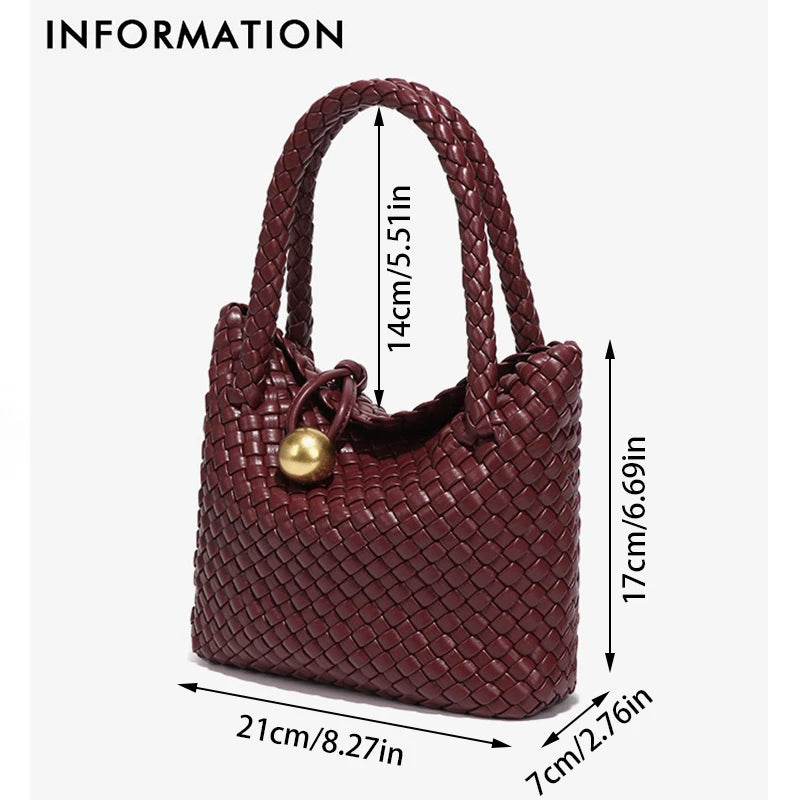 Sac Cabas Tressé – Cuir Vegan Chic & Polyvalent