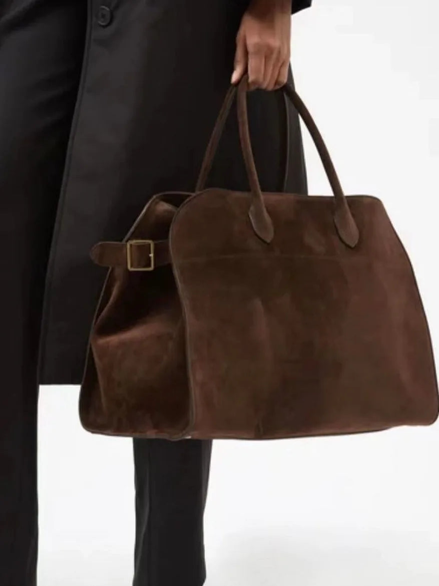 Tote Bag Grand Format en Velours - Élégance et Praticité
