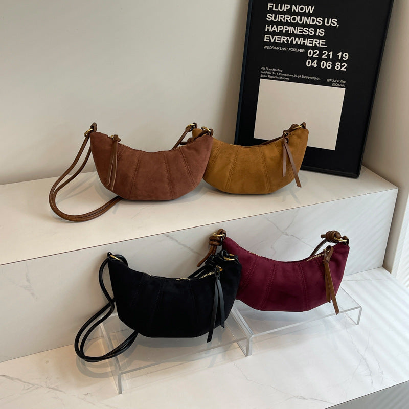 Sac Bandoulière Femme – Forme Dumpling Chic & Tendance - Paris Aura
