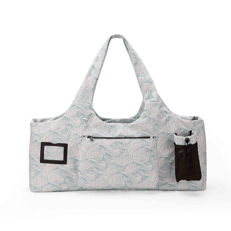 Sac de Yoga en Toile Imprimée – Élégant & Fonctionnel - Paris Aura