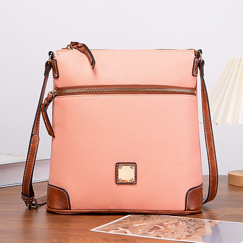 Clémence – Sac Bandoulière Effet Cuir Grainé Vintage - Paris Aura