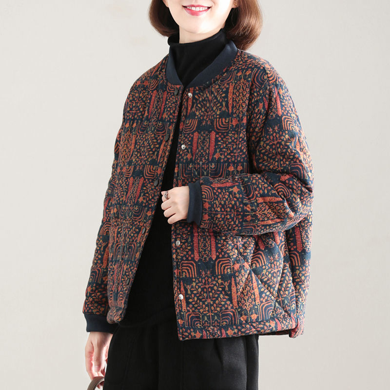 Veste Rétro Grande Taille à Carreaux – Style Décontracté & Confort Absolu - Paris Aura