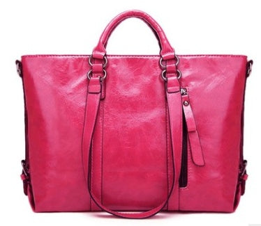 Sac à Main Femme en Similicuir Huilé – Élégance Européenne & Américaine - Paris Aura