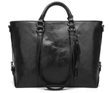 Sac à Main Femme en Similicuir Huilé – Élégance Européenne & Américaine - Paris Aura