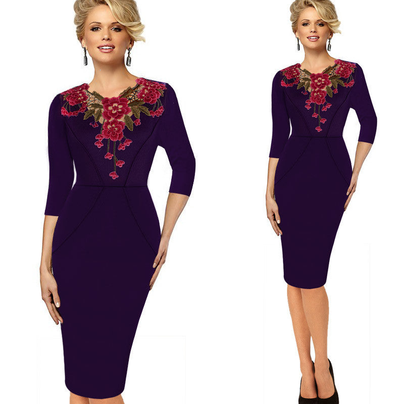 Elegant Temperament Lace Dress – Élégance assumée, audace maîtrisée - Paris Aura