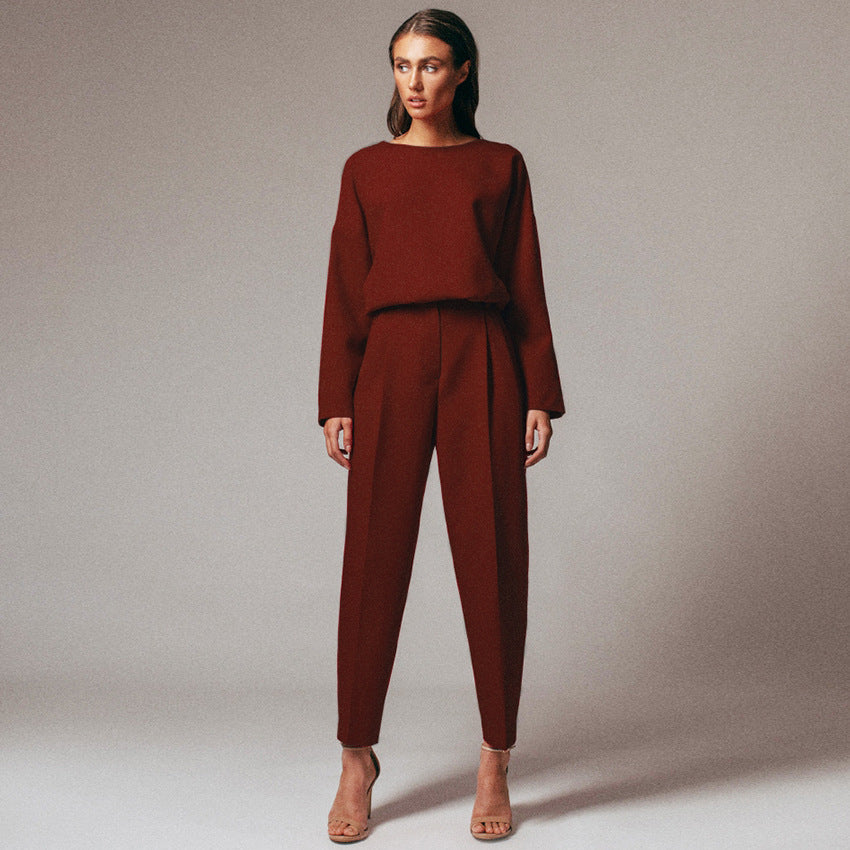Pantalon Tailleur 9/10e Taille Haute – Élégance minimaliste, attitude affirmée - Paris Aura