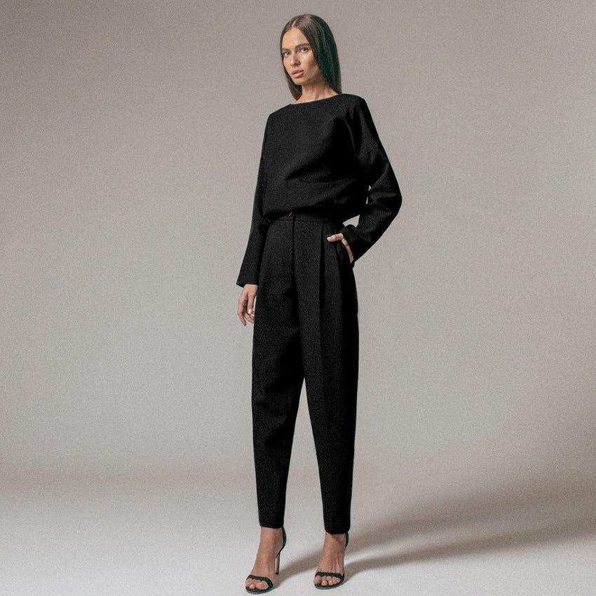 Pantalon Tailleur 9/10e Taille Haute – Élégance minimaliste, attitude affirmée - Paris Aura