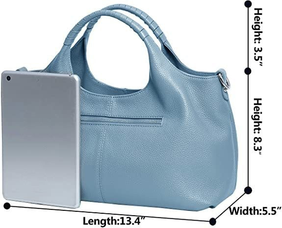 Grand Sac à Main Femme en Cuir Véritable – Élégance & Capacité XXL - Paris Aura