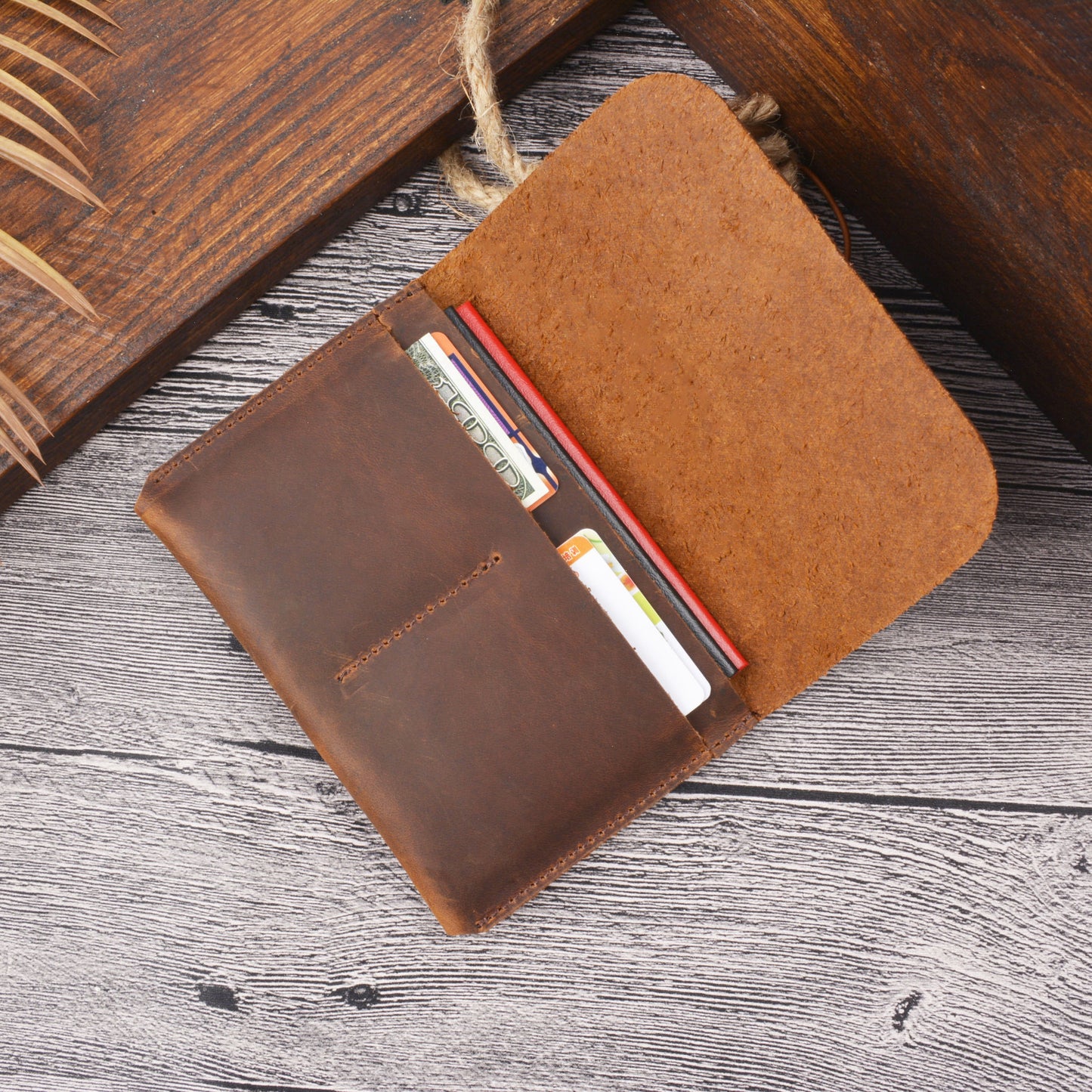 Porte-Passeport ✈️ & Étui Cartes en Cuir – Élégance & Sécurité - Paris Aura