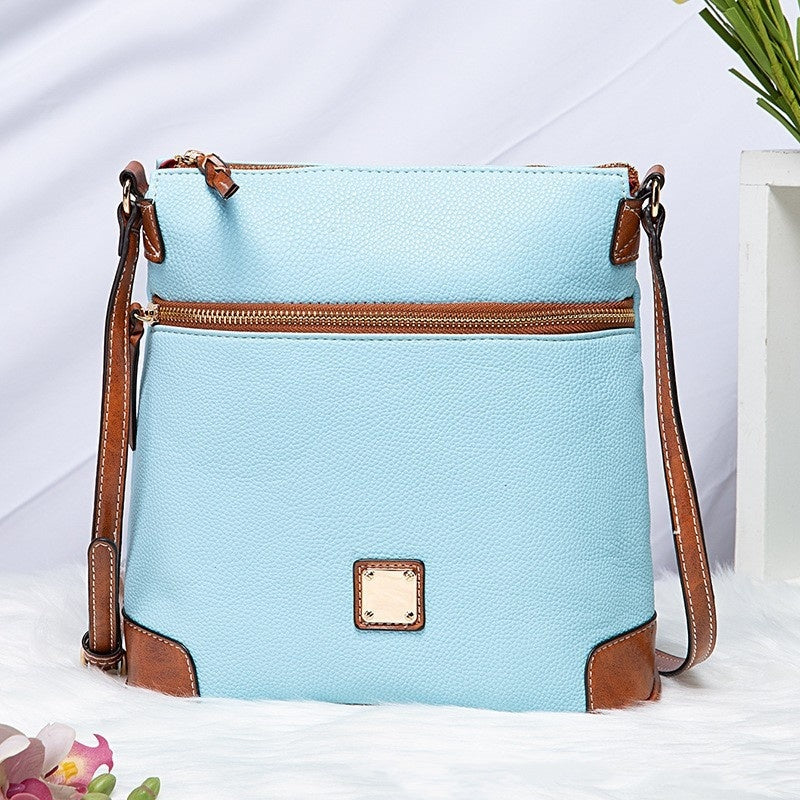 Clémence – Sac Bandoulière Effet Cuir Grainé Vintage - Paris Aura