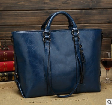 Sac à Main Femme en Similicuir Huilé – Élégance Européenne & Américaine - Paris Aura
