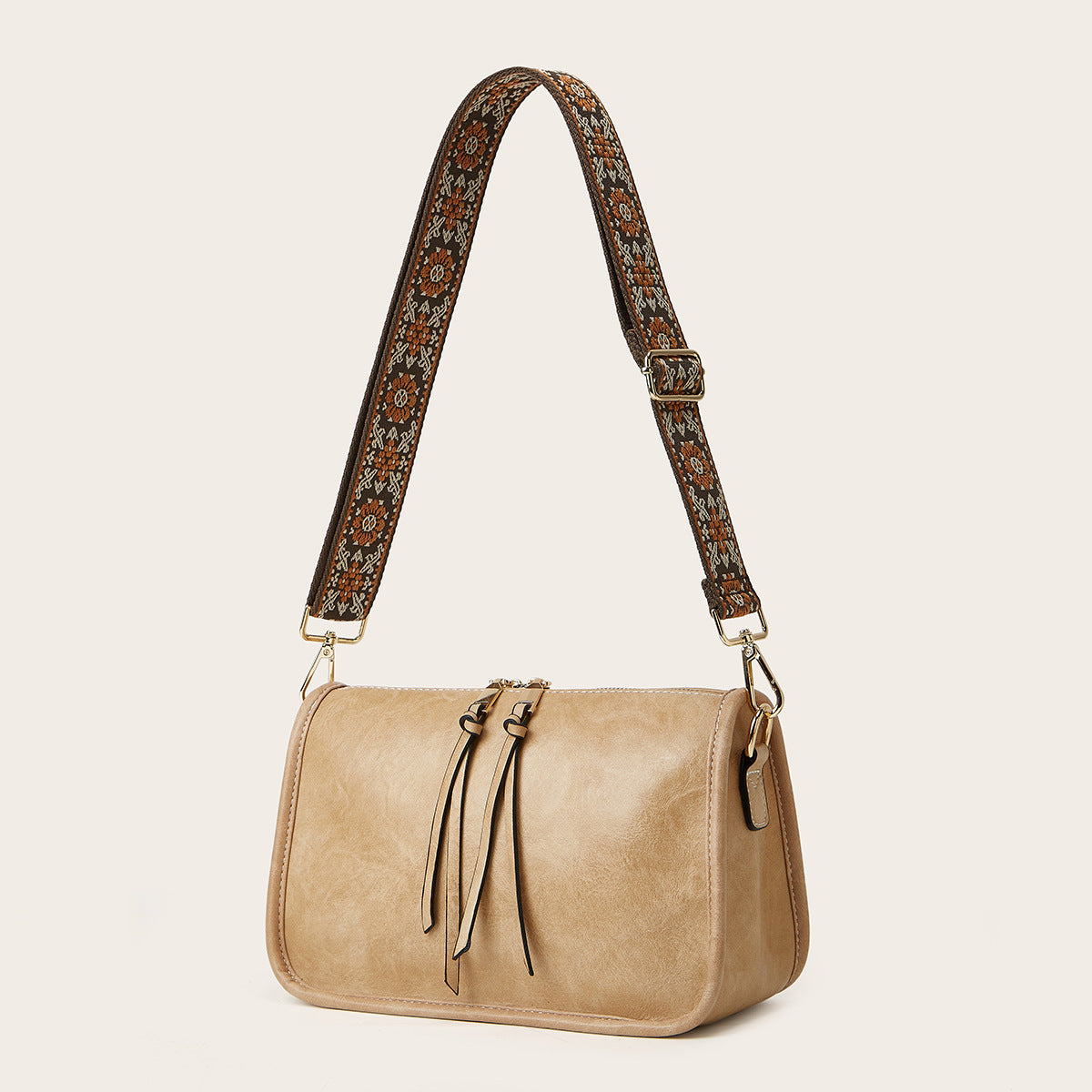 Élodie – Sac Fourre-Tout Bohème à Bandoulière Large - Paris Aura