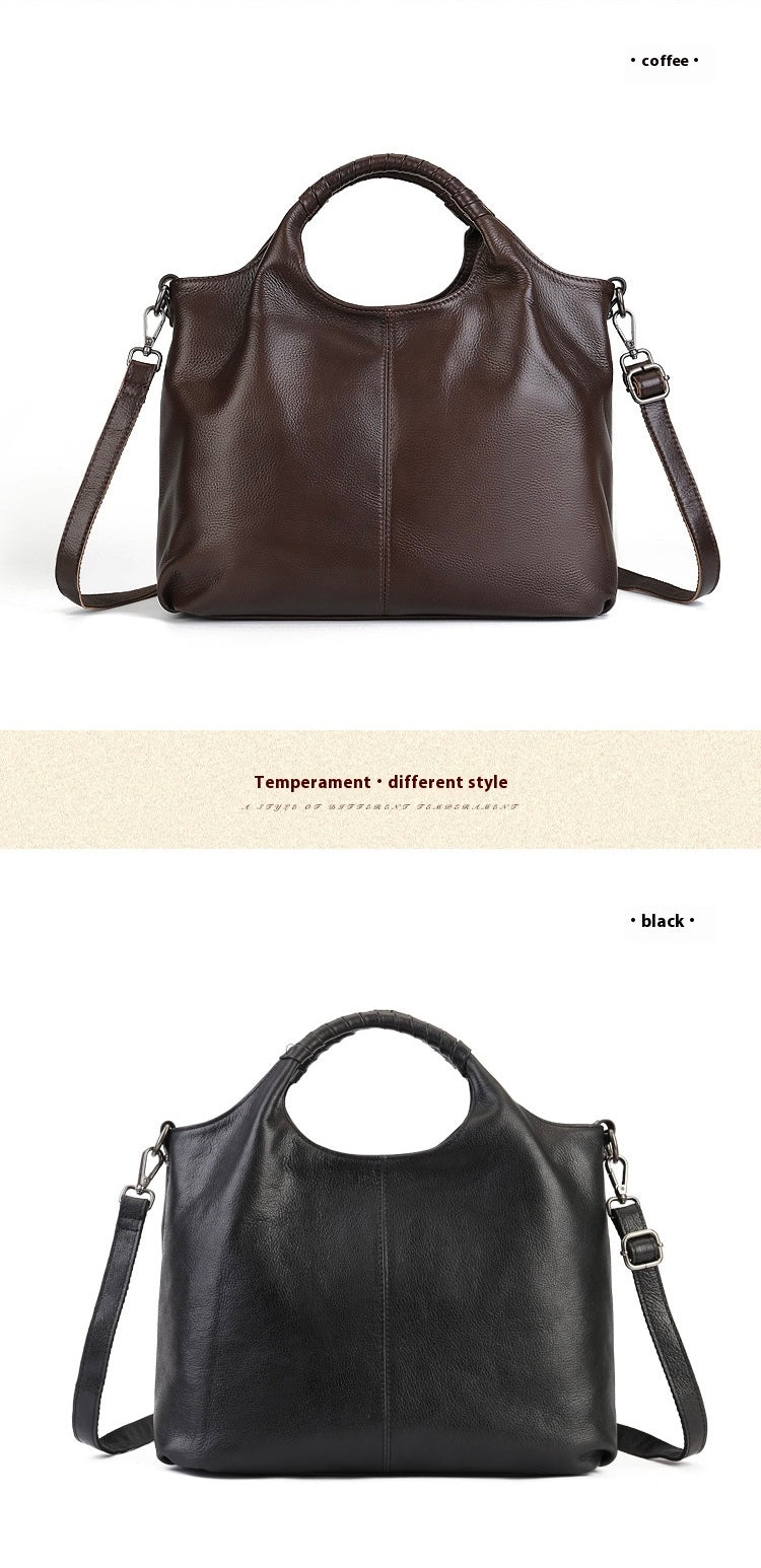 Sac Tote Vintage Femme – Cuir Véritable Haut de Gamme - Paris Aura