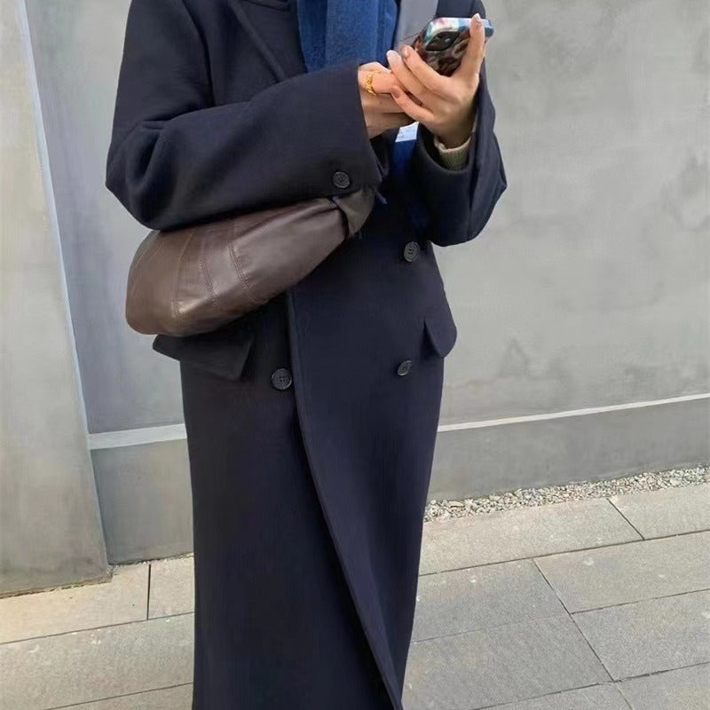 Sac Dumpling en Cuir Véritable – Élégance Urbaine & Raffinée - Paris Aura
