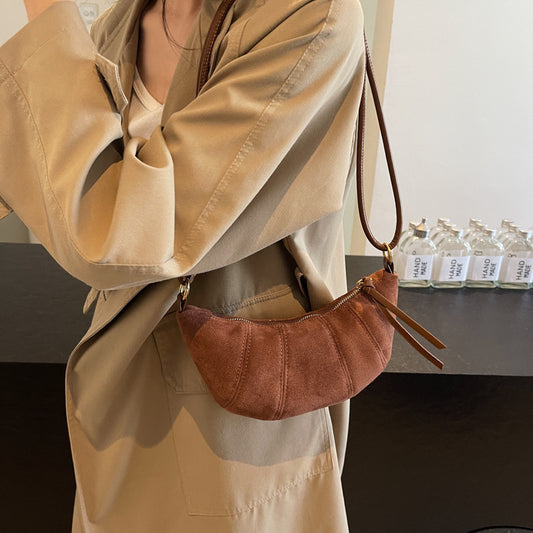 Sac Bandoulière Femme – Forme Dumpling Chic & Tendance - Paris Aura