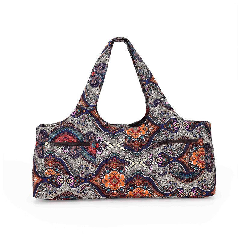 Sac de Yoga en Toile Imprimée – Élégant & Fonctionnel - Paris Aura