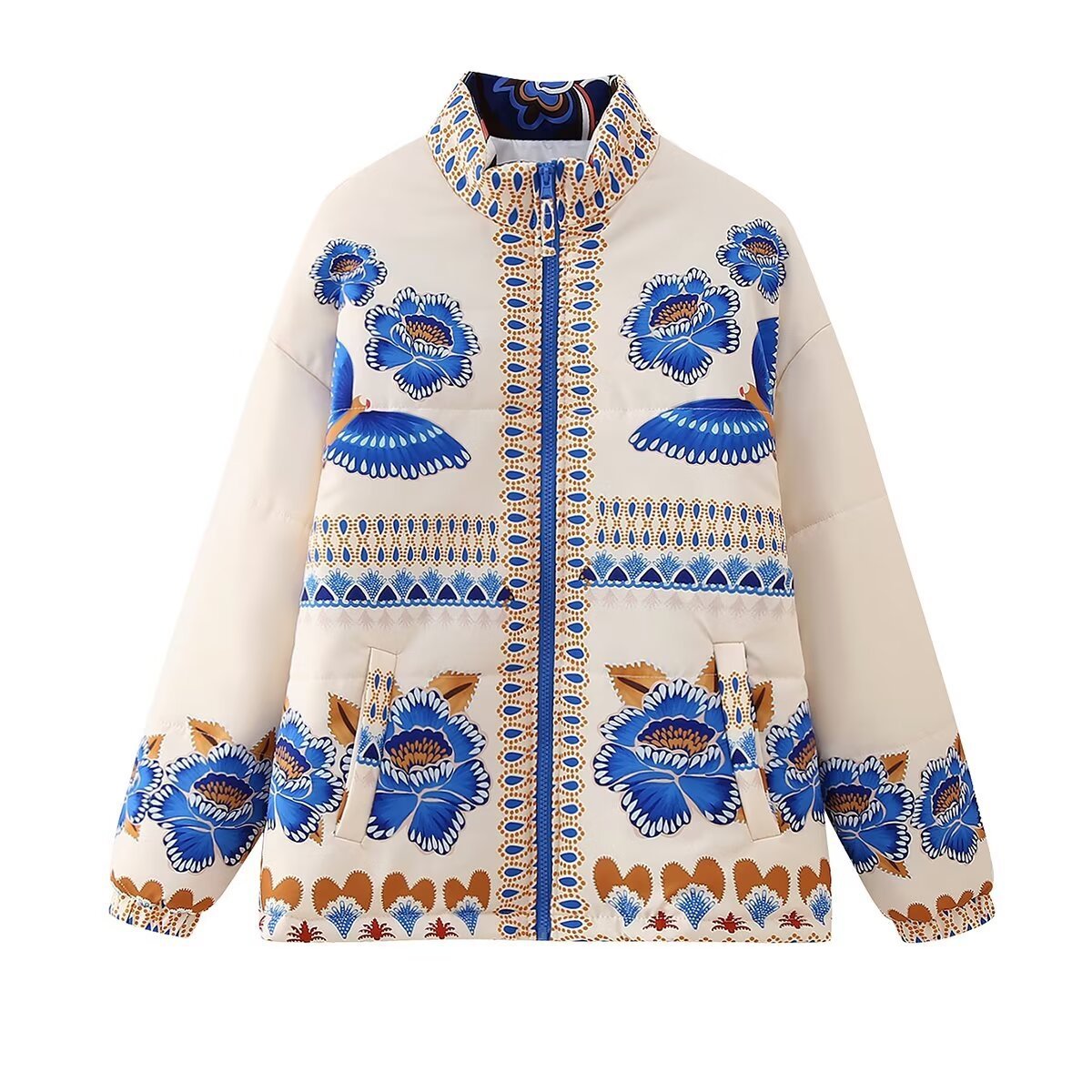 Doudoune "Motif Artistique" : Douceur et Chaleur pour Dames - Paris Aura