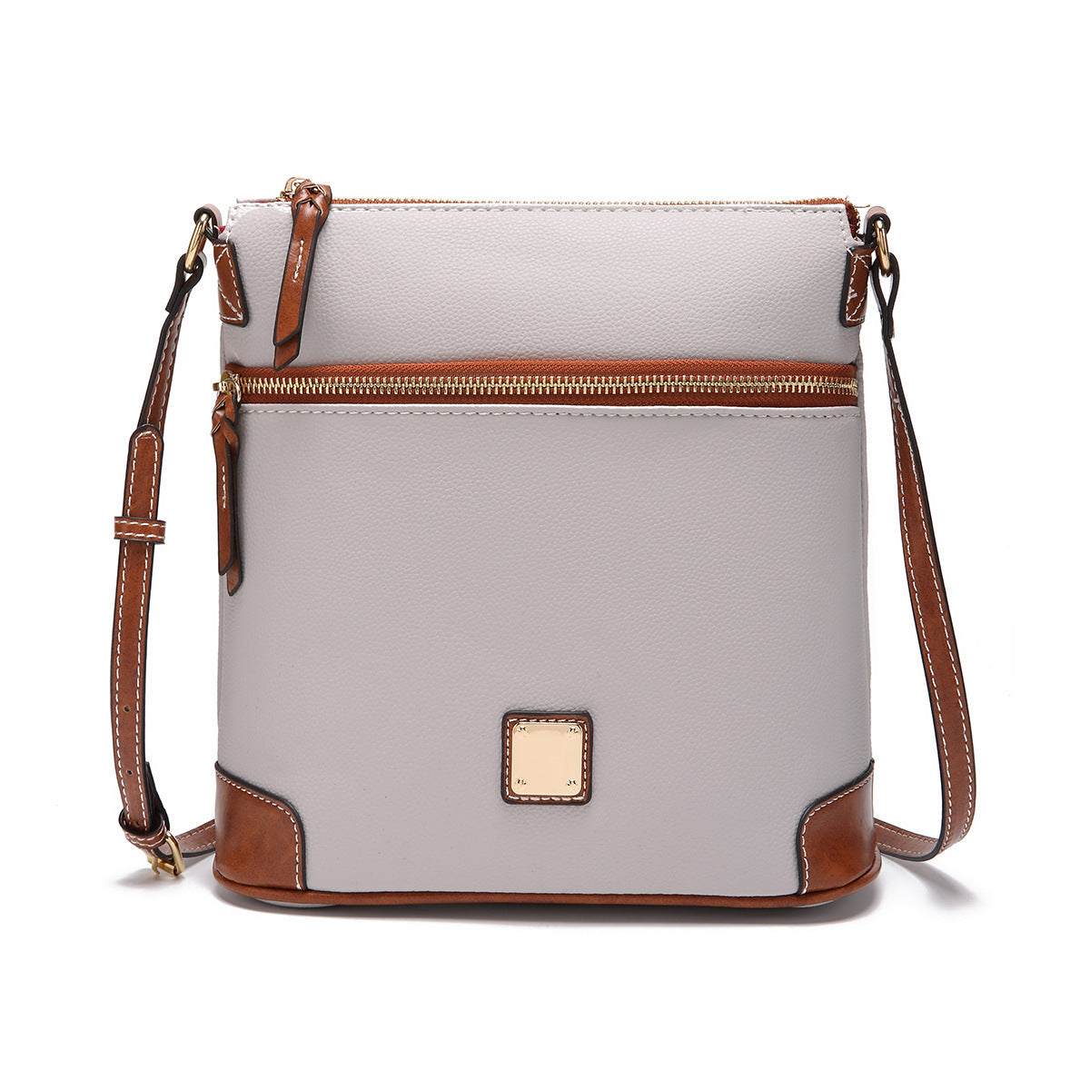 Clémence – Sac Bandoulière Effet Cuir Grainé Vintage - Paris Aura