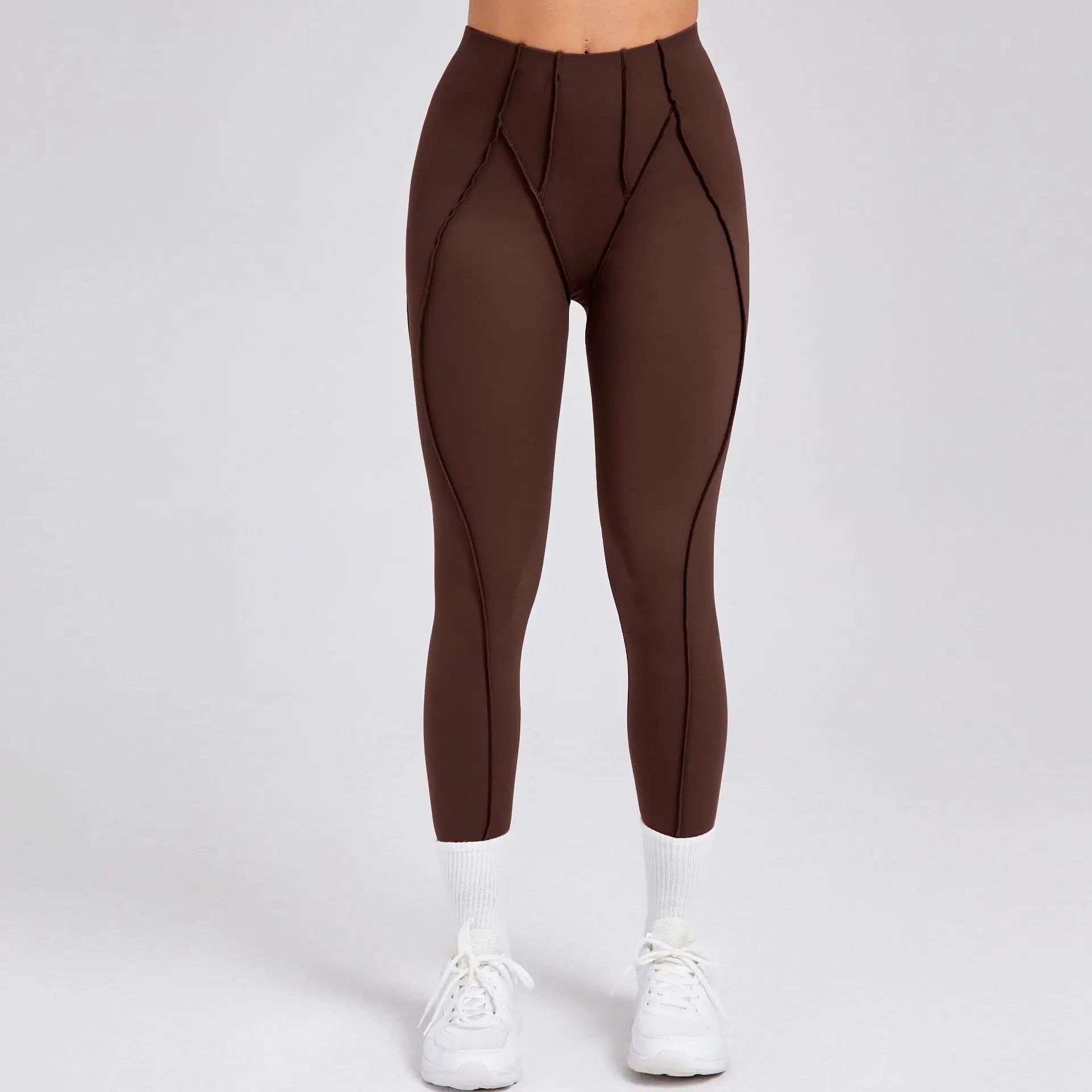 Legging Sculptant Design Couture – Galbe et Élégance pour Tous Tes Mouvements - Paris Aura