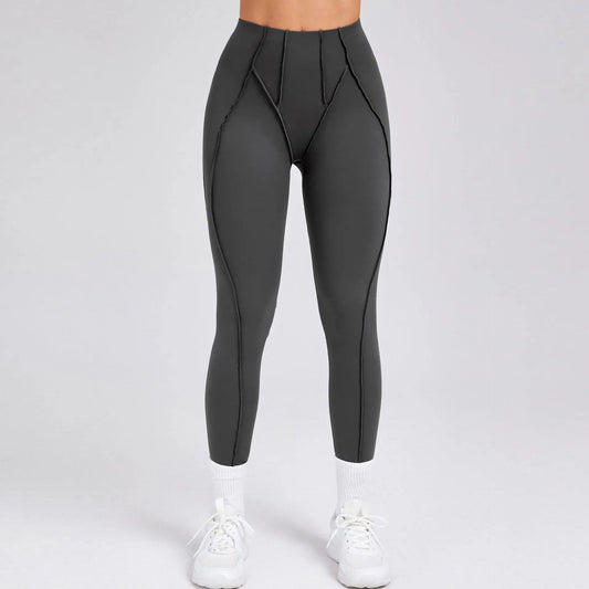 Legging Sculptant Design Couture – Galbe et Élégance pour Tous Tes Mouvements - Paris Aura