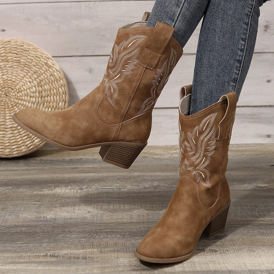 Bottines Modernes à Bout Pointu pour Femmes – Élégance et Confort