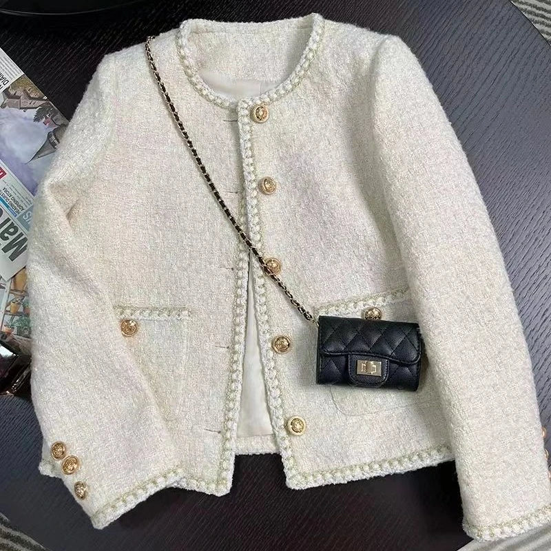 ✨ BLAZER TWEED CHIC “SEOUL ATTITUDE” – Édition Automne/Hiver - Paris Aura