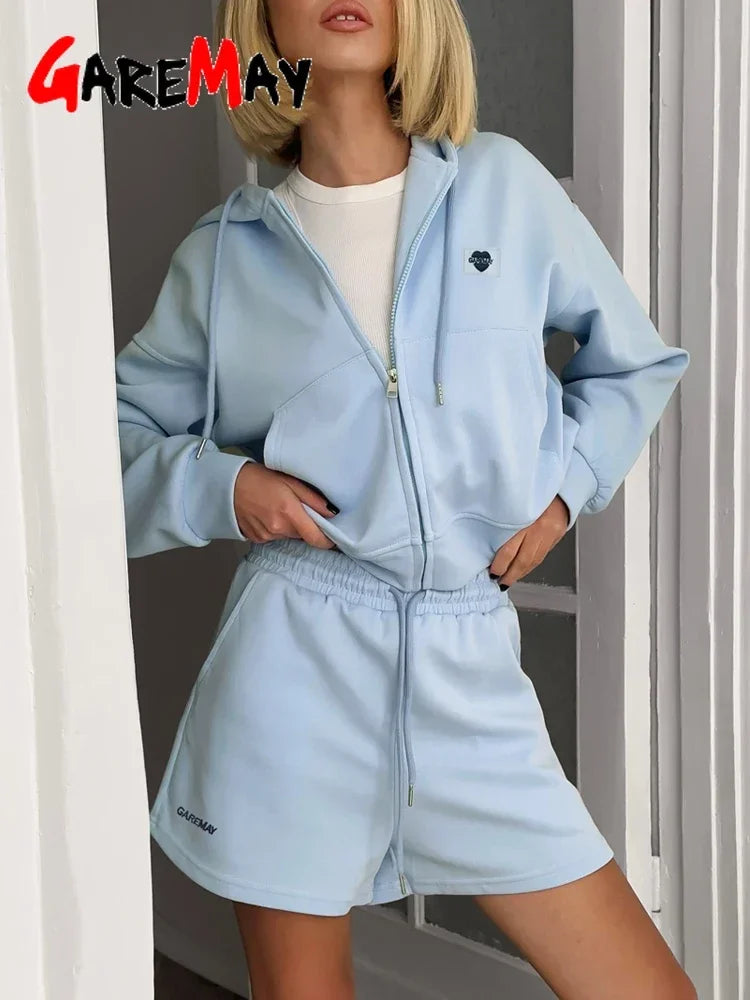 Ariane — Ensemble coton oversize rose - Paris Aura