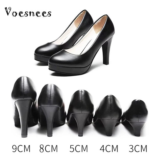 Clémence – Escarpins Professionnels à Talons Polyvalents - Paris Aura
