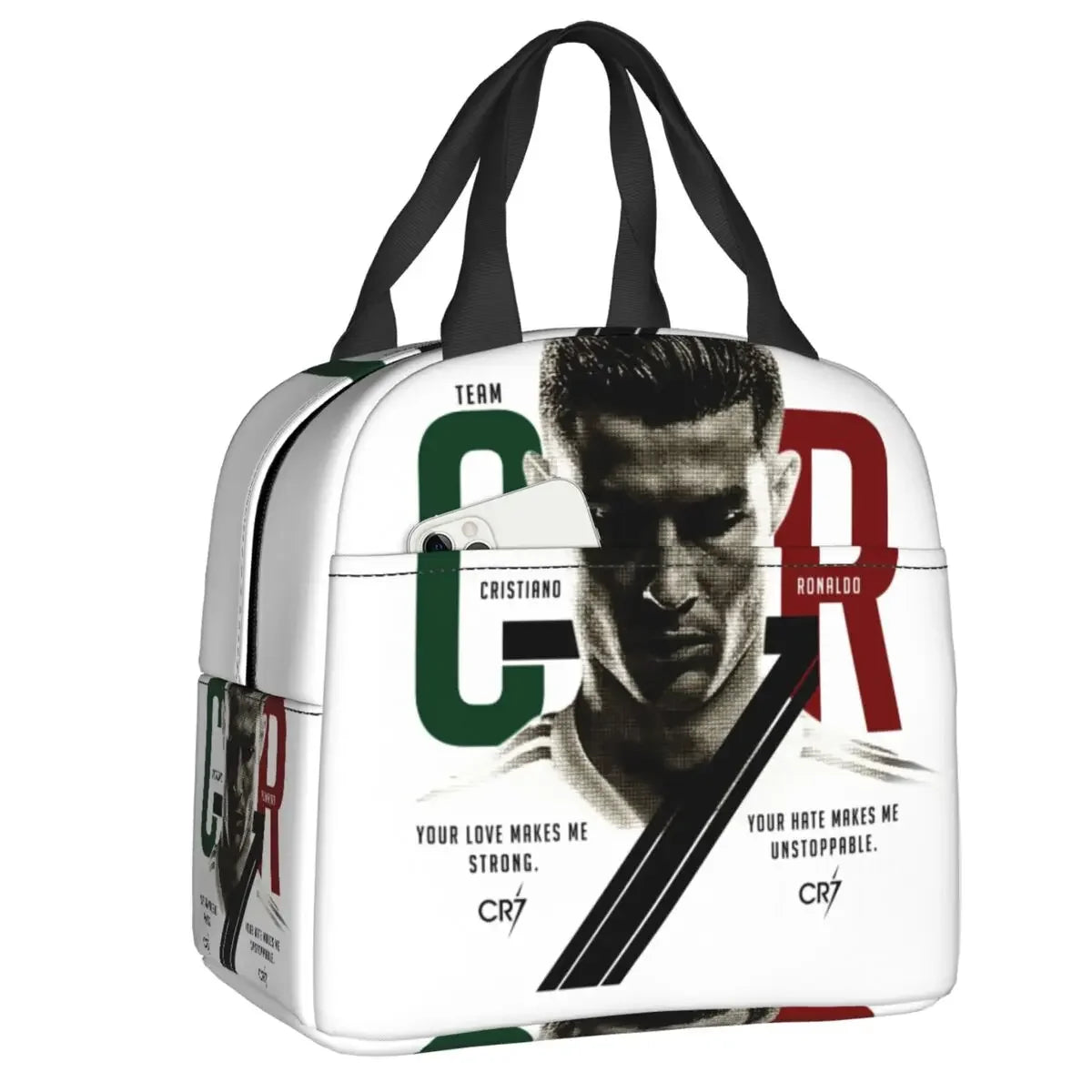 Sac à Déjeuner Isotherme Portugal Soccer CR7 - Paris Aura