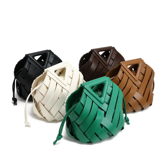 Sac Tressé Hollow PU – L’alliance du style et de la légèreté
