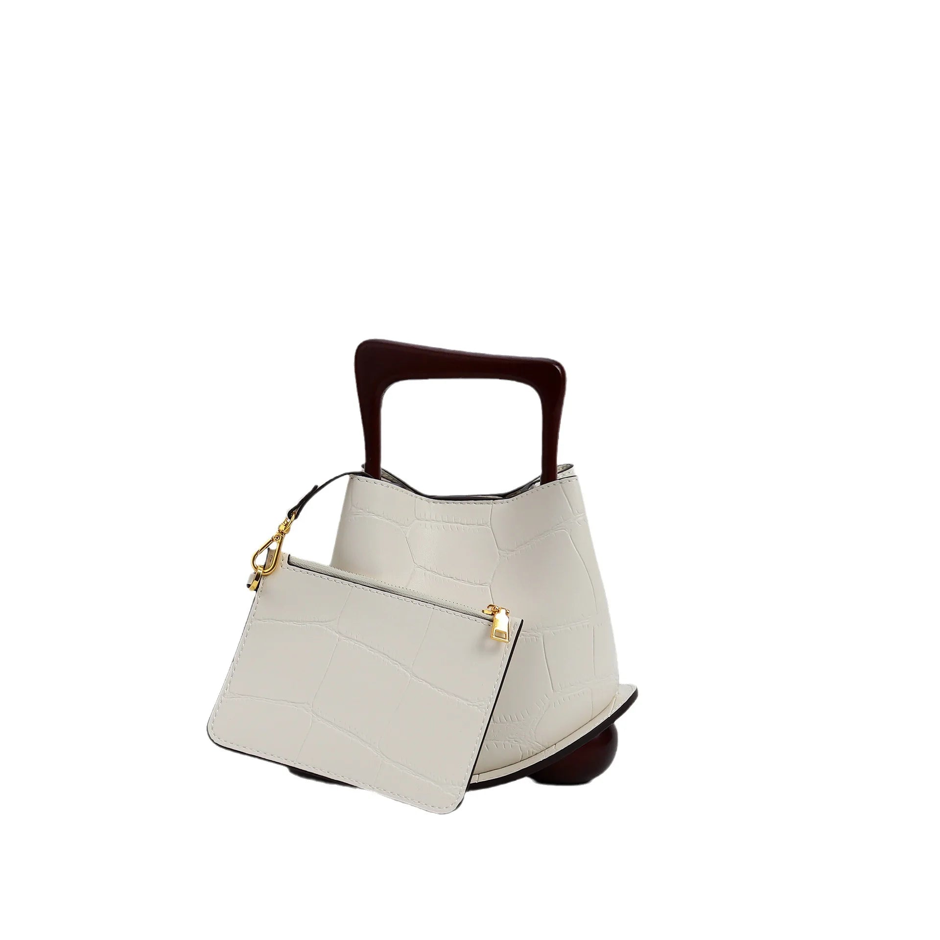 Sac Tote Vintage en Cuir Véritable – Élégance & Grande Capacité - Paris Aura
