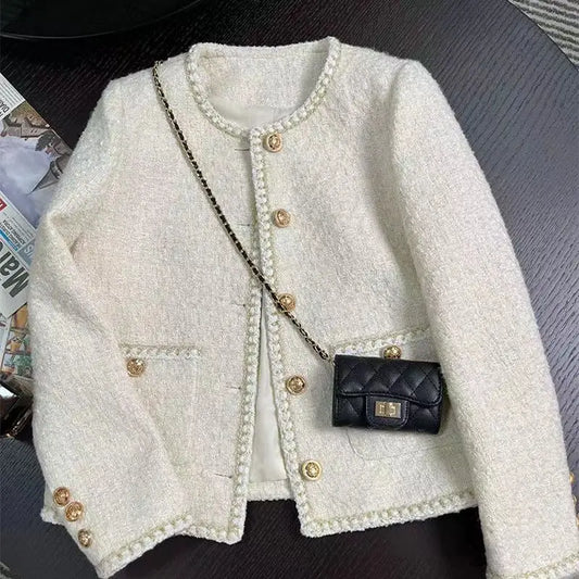 ✨ BLAZER TWEED CHIC “SEOUL ATTITUDE” – Édition Automne/Hiver - Paris Aura