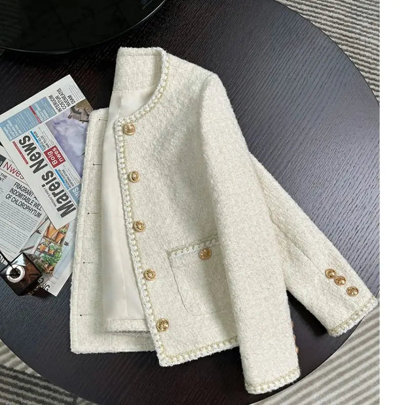 ✨ BLAZER TWEED CHIC “SEOUL ATTITUDE” – Édition Automne/Hiver - Paris Aura