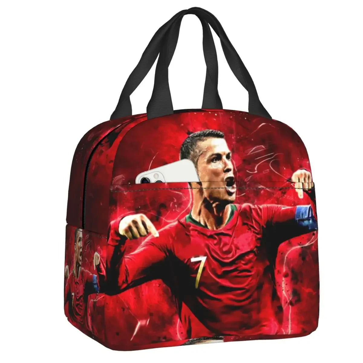 Sac à Déjeuner Isotherme Portugal Soccer CR7 - Paris Aura