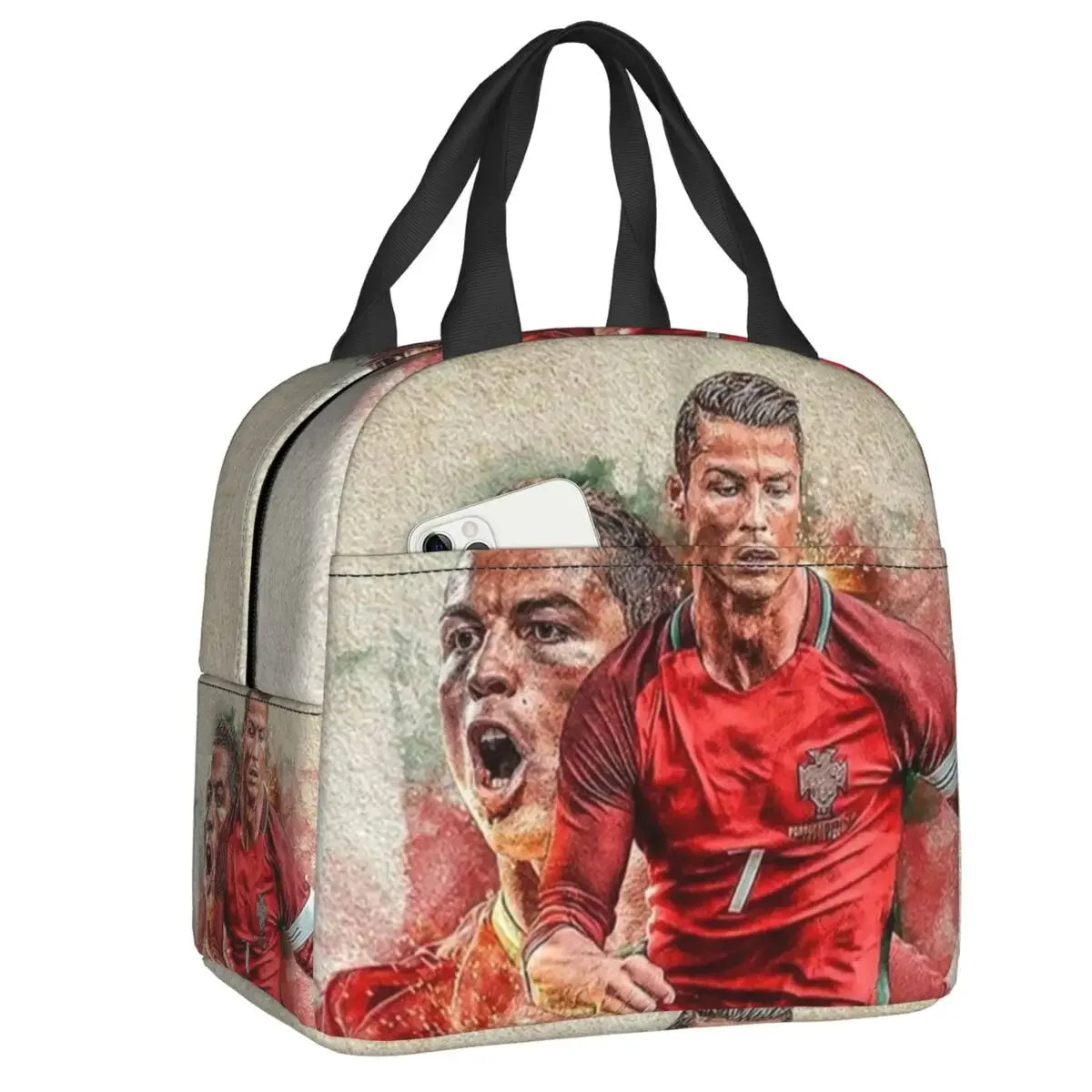 Sac à Déjeuner Isotherme Portugal Soccer CR7 - Paris Aura